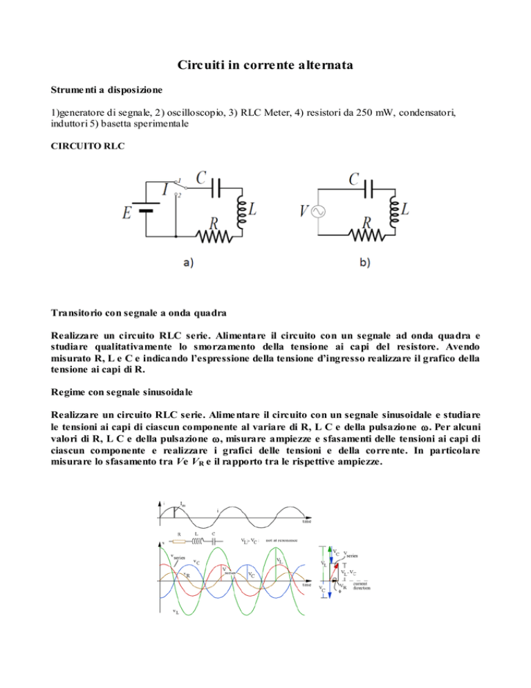 Circuiti In Corrente Alternata