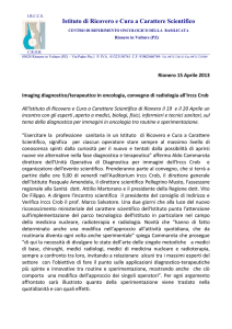 comunicato - irccs crob