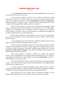 Attenti alla New Age