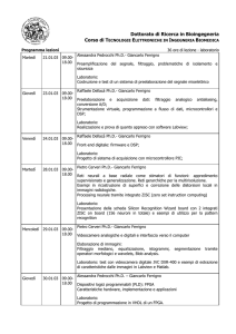 tecnologie elettroniche in ingegneria biomedica