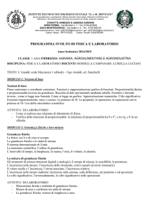 1AGA-FISICA E LABORATORIO 2014-2015