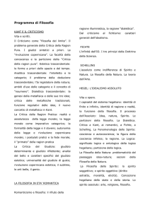 Programma di Filosofia