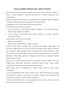 Alla fine delle seconda guerra mondiale l`economia era in rovina e