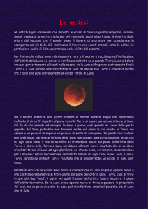 Le eclissi - Share Dschola