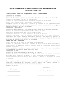 programma Ibss-VASARI