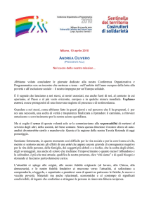 RASSEGNA STAMPA
