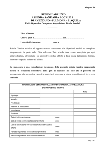 B4 MODELLO CONFORMITA` PRODOTTI ALLE DISP. IN MATERIA