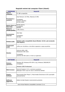 requisiti_HW_SW