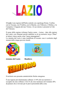 stemma del Lazio Bandiera - Digilander