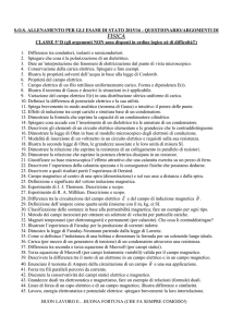 sos esami di stato fisica