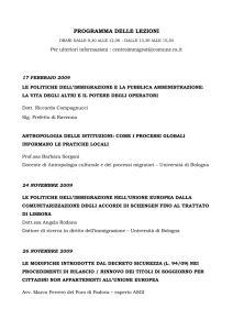 17 febbraio 2009 - Comune di Ravenna