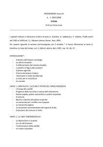 Storia (programma svolto)