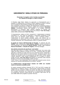 Finanziato il progetto contro l`artrite reumatoide fra l`Ateneo di