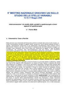 Relazione GRAV