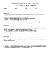 prob1(08 07 2009) - Dipartimento di Economia, Statistica e