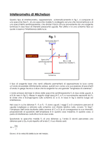 Interferometro Michelson