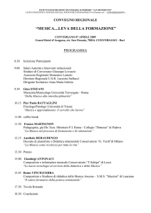 Programma - Ufficio Scolastico Regionale per la Puglia