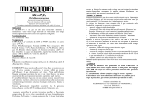 Indicazioni - Micromed srl