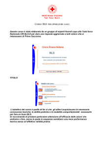 Commento BLS - formatori.veneto.it