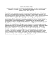 uova tecnica per rimodellare il seno senza l`ausilio di protesi.