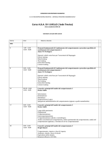 corso aba veneto - Progetto Autismo FVG