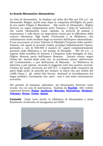 Scuola Alessandrina - Dipartimento di Matematica