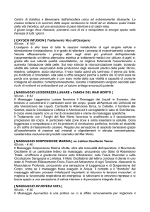Centro di Estetica e Benessere dall`atmosfera unica ed