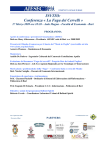 L`invito - ARTI Puglia