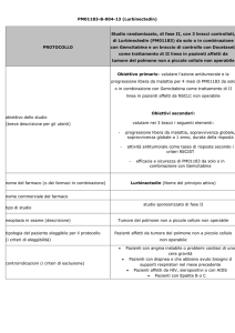 Lurbinectedin - ONCOLOGIA POLMONARE > Home