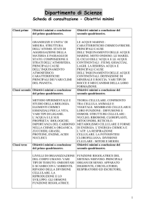 Dipartimento di Scienze