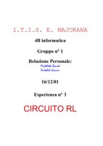 Gruppo n° 1