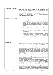 (metformina) nei pazienti affetti da Tumore Neuroendocrino