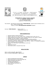 Programma di INGLESE