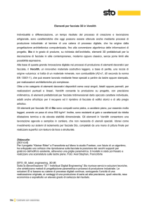 Elementi per facciate 3D in Verolith