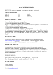 Presentazione corso 2008-09