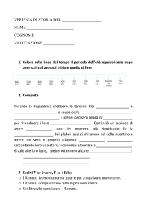 Verifica Romani 2