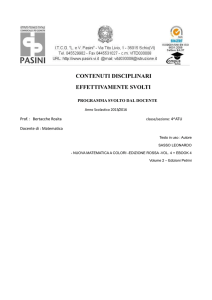 Programma matematica 2015/2016