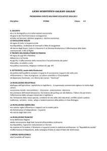 programma svolto STORIA 4^ C 2010-2011
