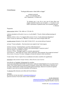 Programma del seminario