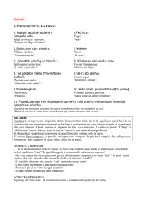 Esercizi