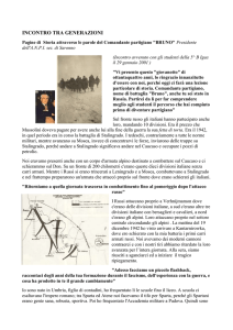 testimonianza di “Bruno” Brunetti