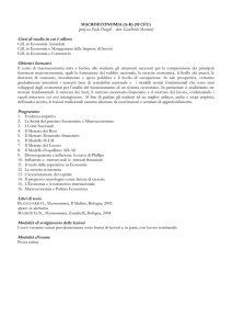 Titolo: Teoria della crescita economica