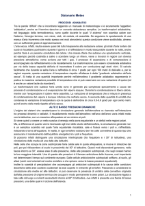 Dizionario Meteo