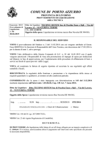 054 Liquidazione Techno System snc x revisione Bus Navetta DE