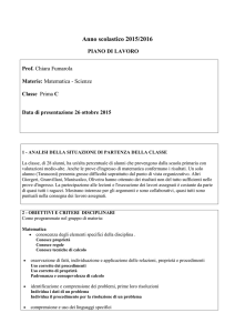 matematica-scienze 1C