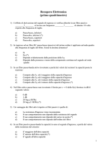Recupero Elettronica (primo quadrimestre) 1) L`effetto di derivazione