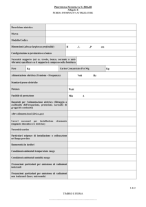 Allegato 6 - Scheda informativa attrezzature