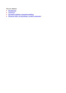 Algebra Ciocco percorsi didattici