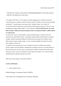 Giorno della memoria 2015