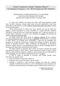 Istituto Comprensivo Statale "Sabatino Minucci"